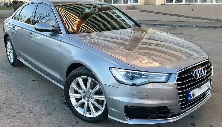 Audi A6 серебро 500/ч