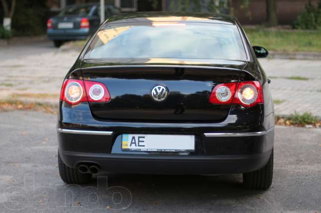 Volkswagen Passat B6 черн. 250 грн/час
