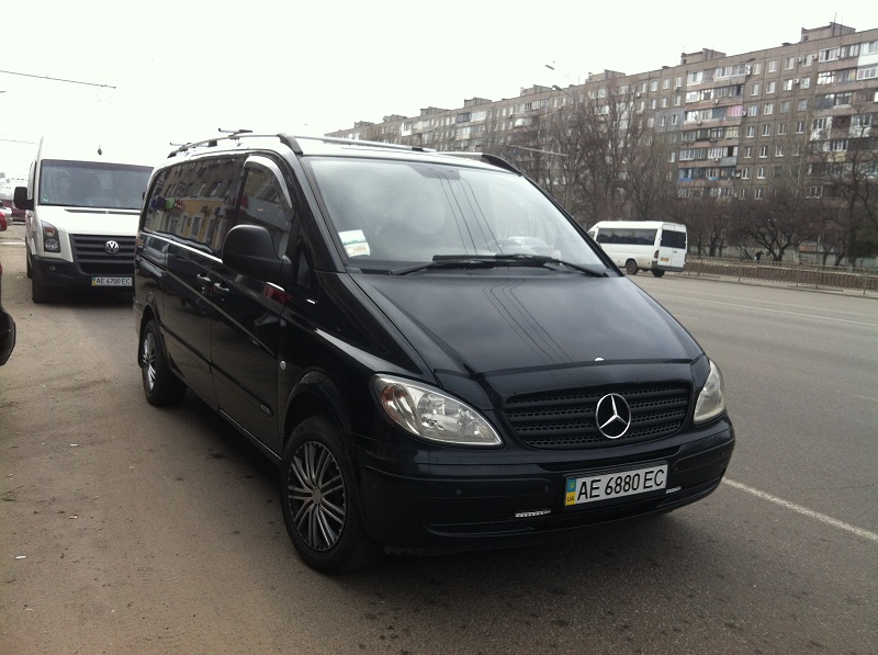 Mercedes Viano черн. 250 грн/час