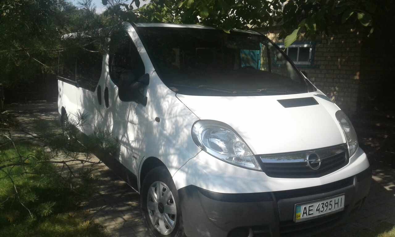 Opel Vivaro бел. 250 грн/час