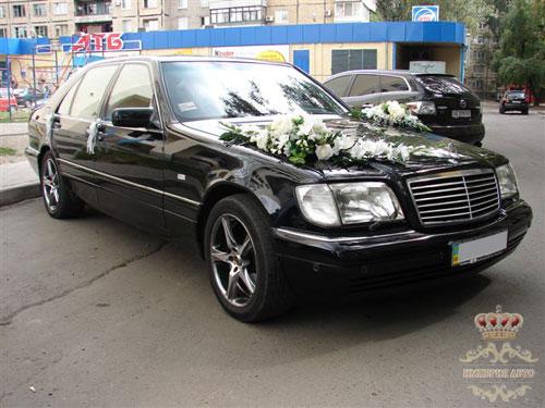 Mercedes S600 W140 черн. 350 грн/час